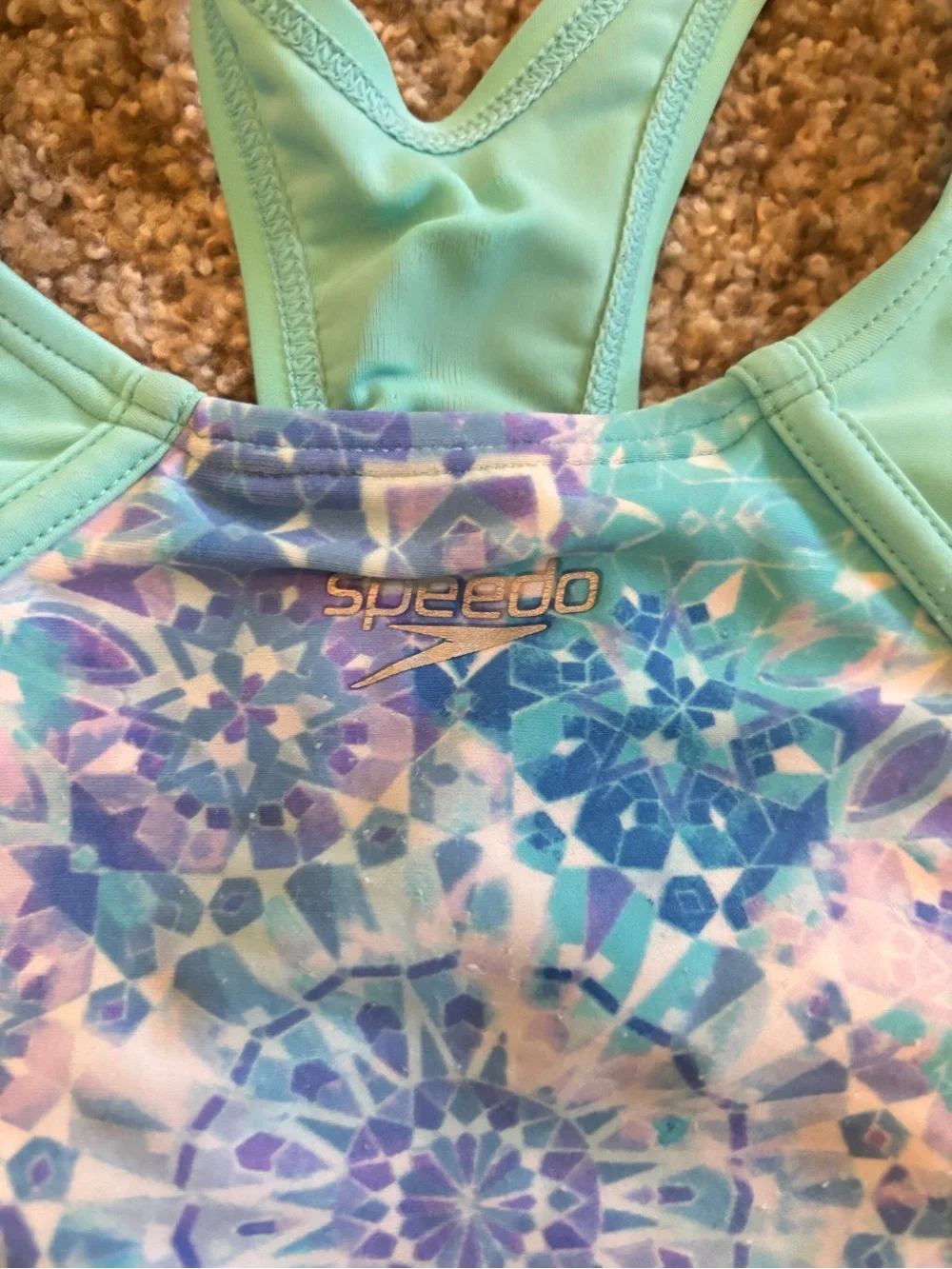 Girls Speedo Swimsuit Bundle – 2 Swimsuits (Size XS/S)